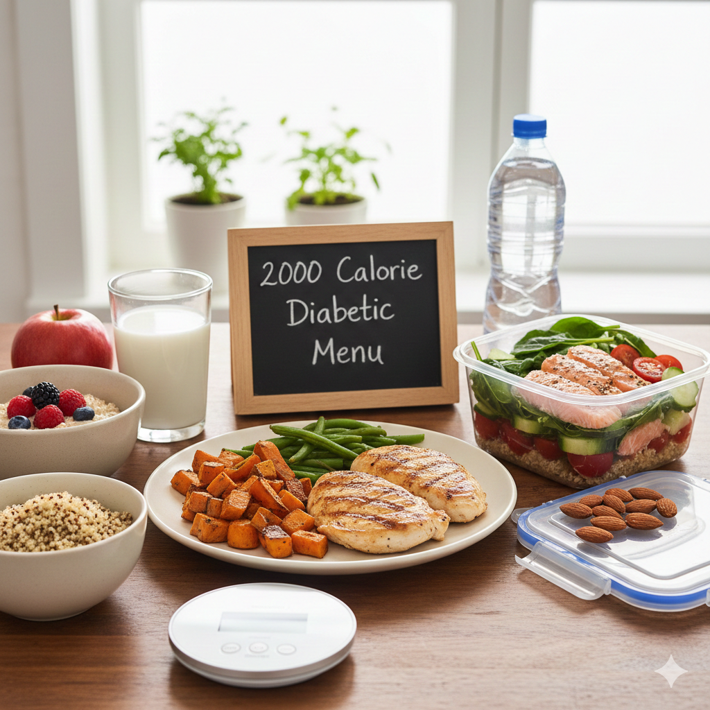 2000 Calorie Diabetic Menu