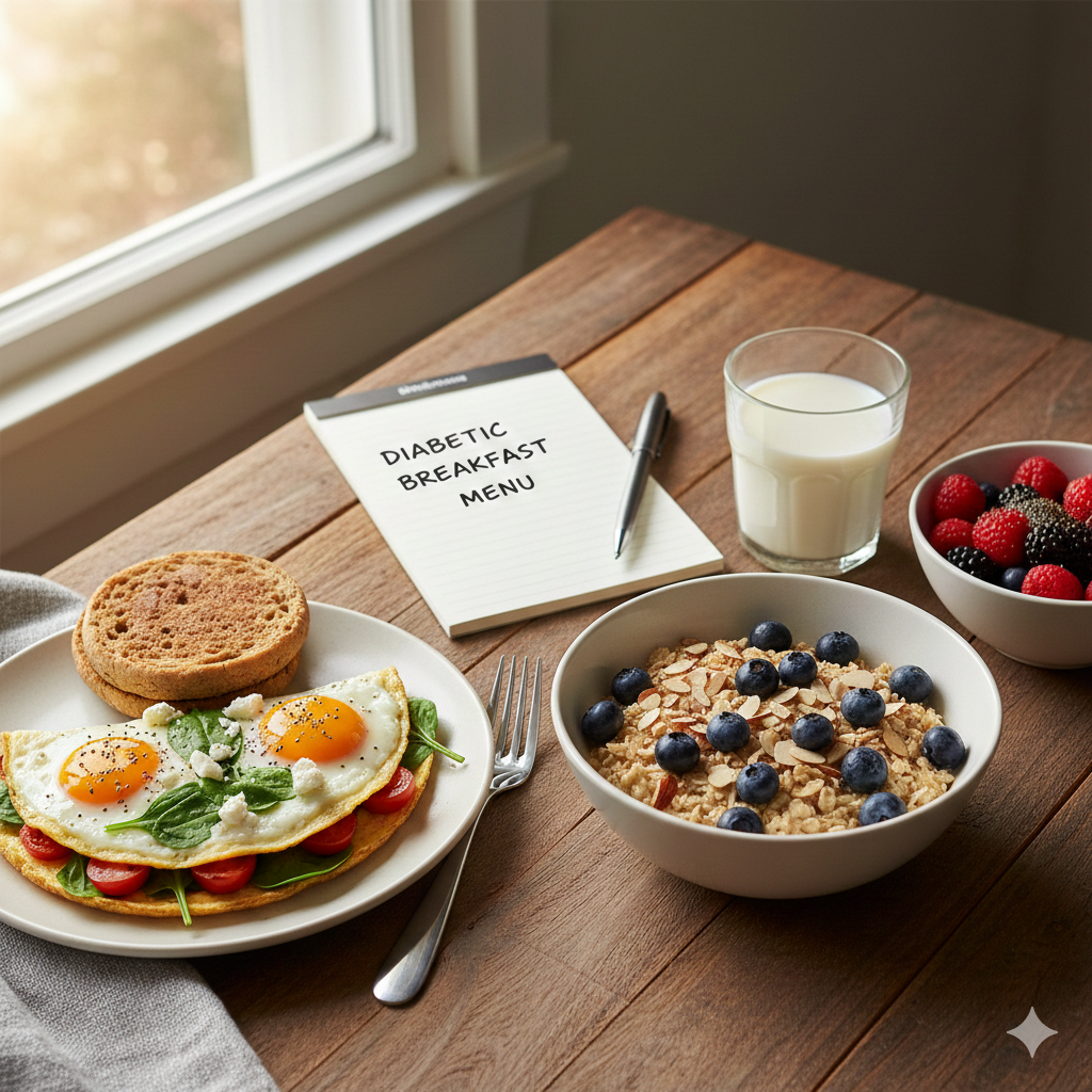 Diabetic Breakfast Menu