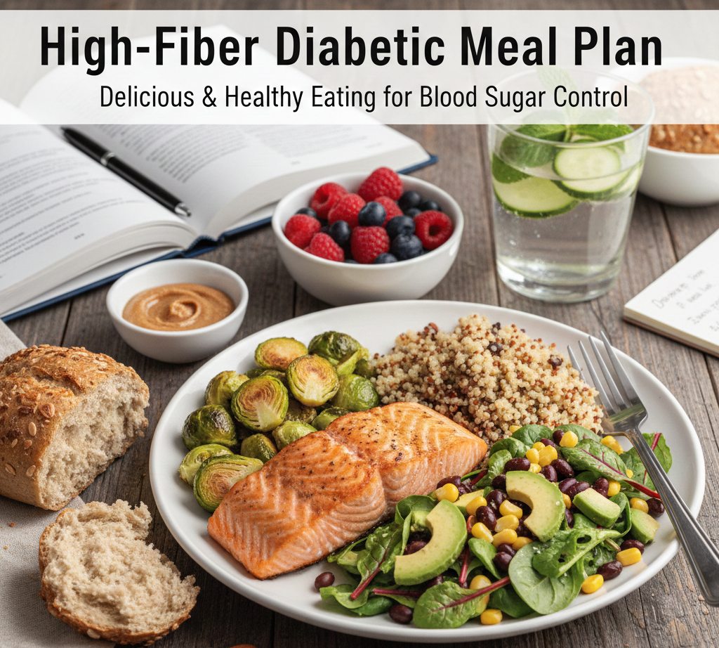 High-Fiber Diabetic Meal Plan