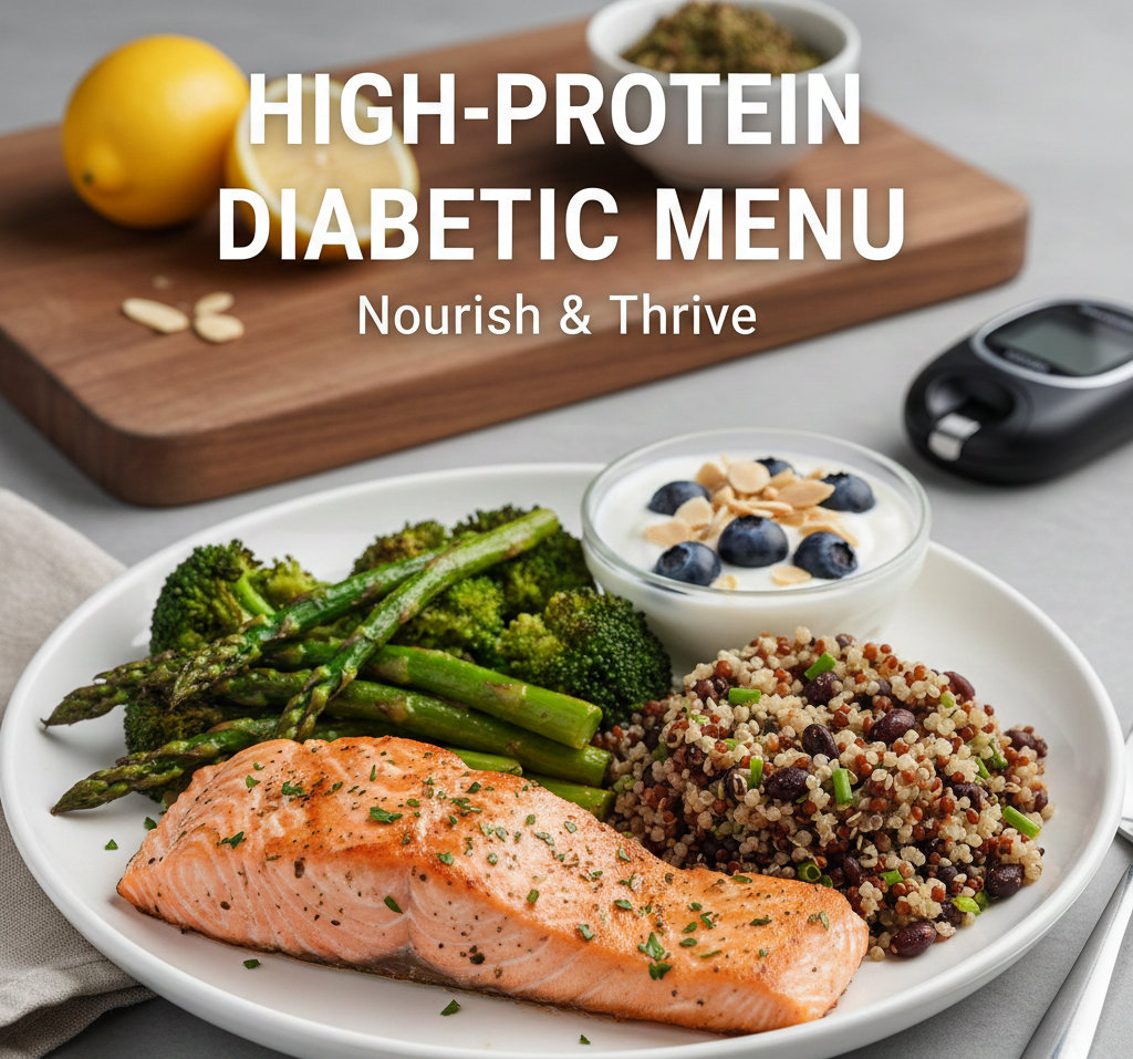 High-Protein Diabetic Menu