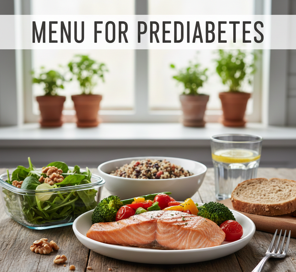 Menu for Prediabetes