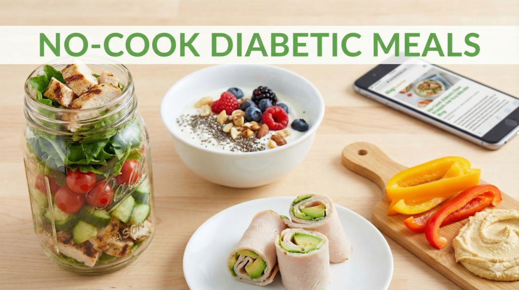 No-Cook diabetic meals