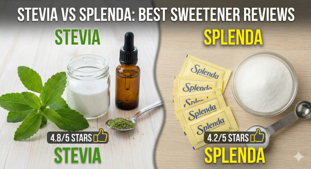 Stevia vs Splenda
